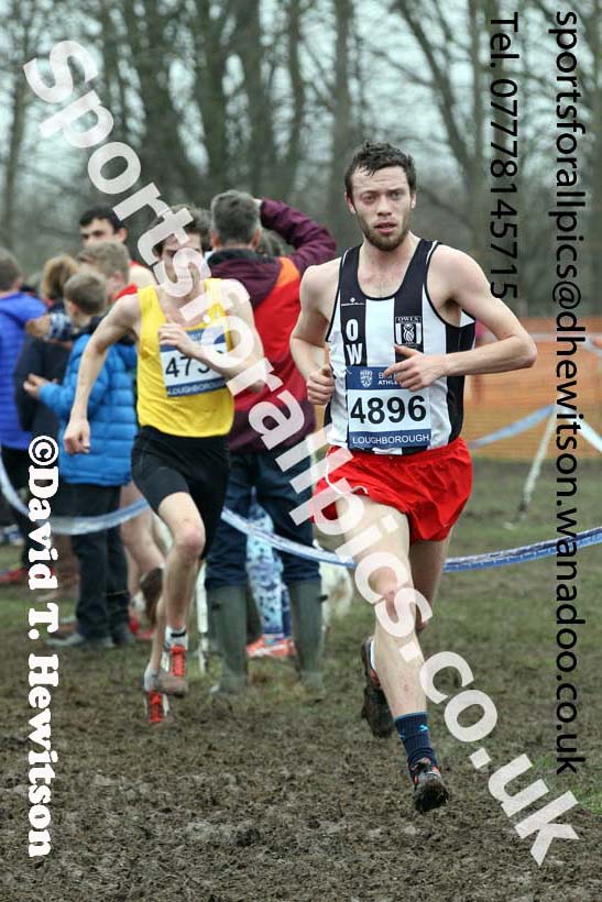 Senior mens Inter Counties Cross Country, Prestwold Hall, Loughborough. Photo: David T. Hewitson/Sports for All Pics